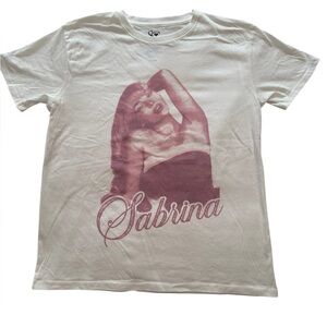 Sabrina Carpenter Graphic Shirt Girls Size L